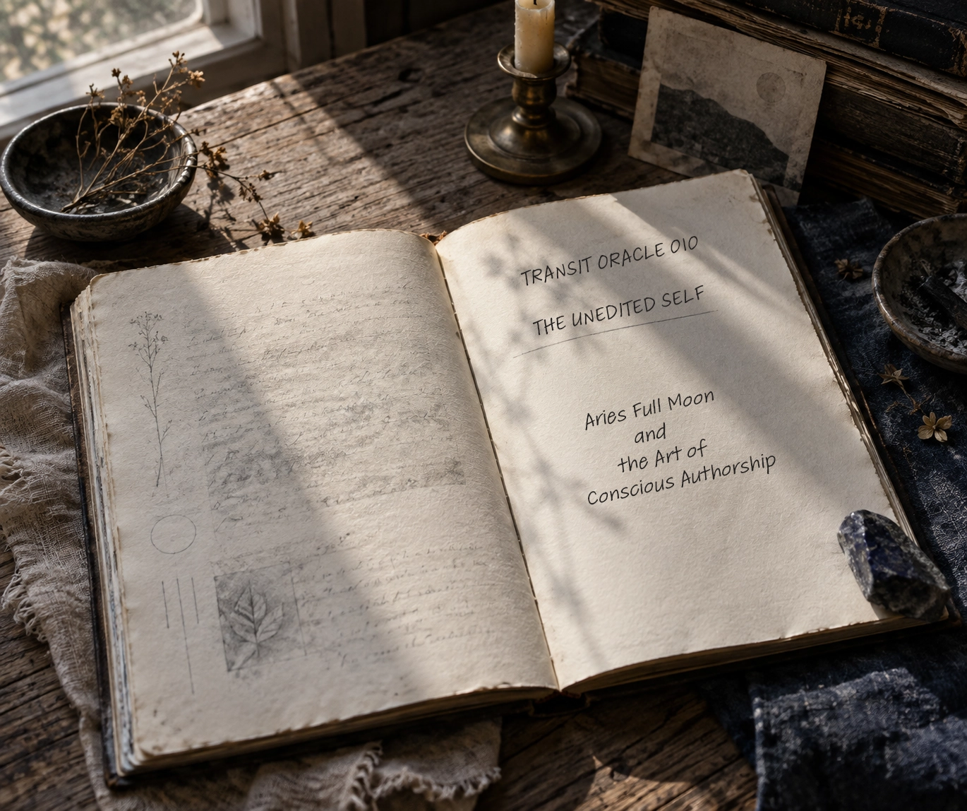 The Unedited Self: Aries Full Moon and the Art of Conscious Authorship