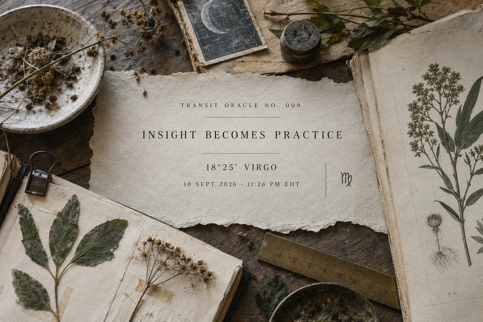 Insight Becomes Practice: The Virgo New Moon and the Structures That Can No Longer Carry Us